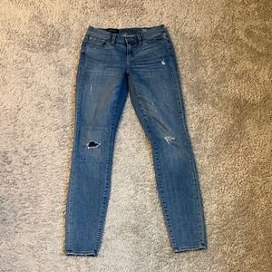 J. Crew Classic Blue Skinny Jeans